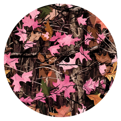Pink Timber Camo Brown Bamboo Zipper Romper Pajamas