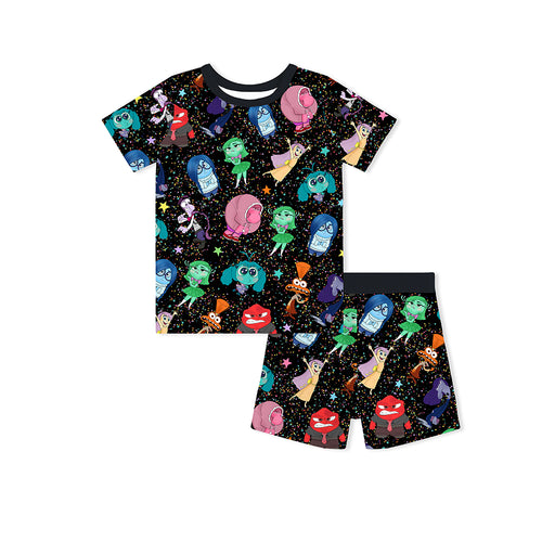 Brain Friend Kids Bamboo Short Two-Piece Pajama Set