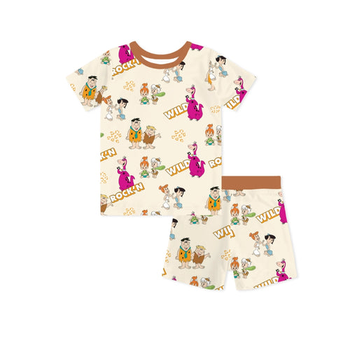 Modern Primitive Kids Bamboo Short Two-Piece Pajama Set