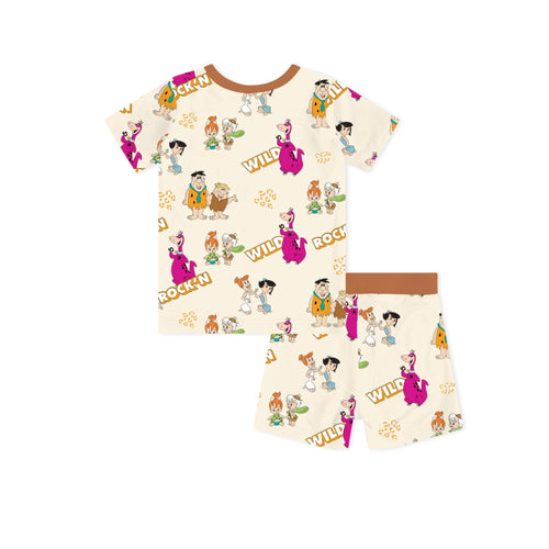Modern Primitive Kids Bamboo Short Two-Piece Pajama Set