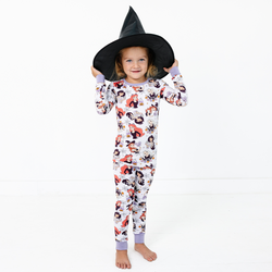 Halloween Princess Kids Bamboo Two-Piece Pajama Set