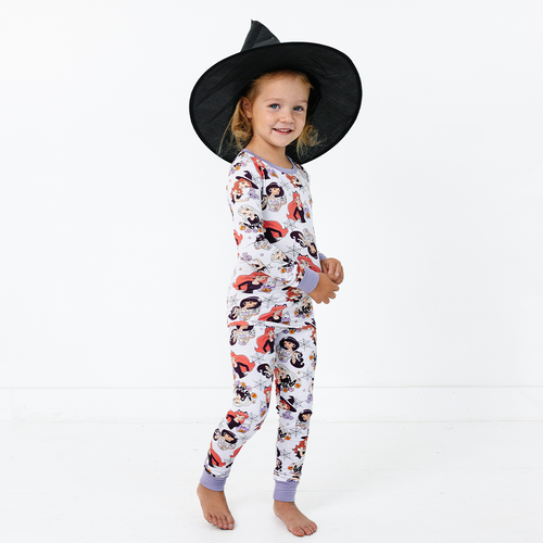 Halloween Princess Kids Bamboo Two-Piece Pajama Set