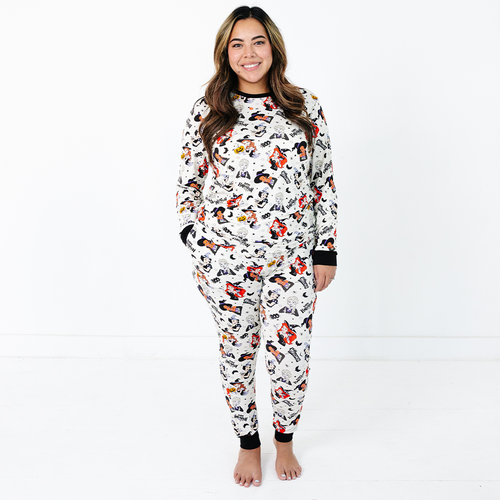 Halloween Princess Pumpkin Spider Bamboo Family Matching Pajamas