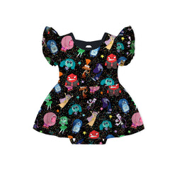 Brain Friend Twirl Dress With Bodysuit
