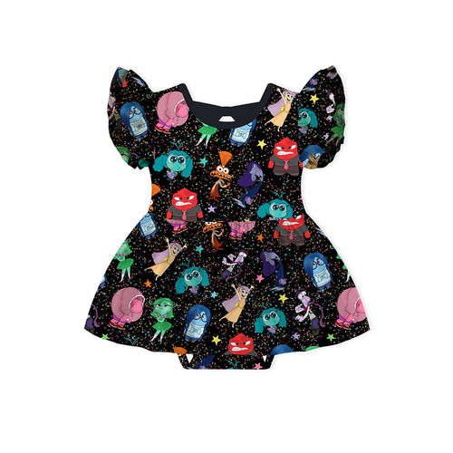 Brain Friend Twirl Dress With Bodysuit