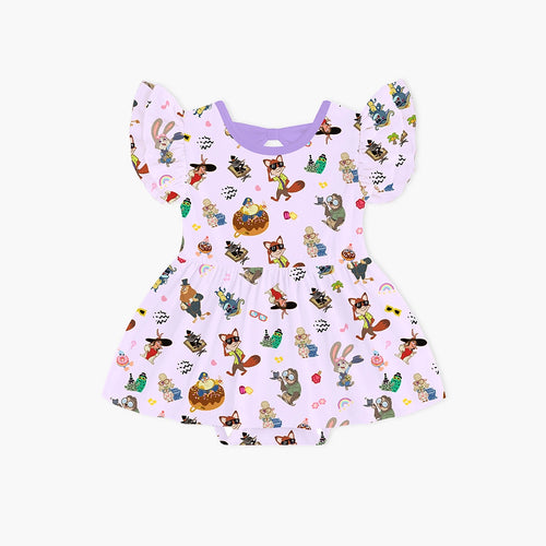 Crazy Zoo Mom&Me Bamboo Family Short Matching Pajamas