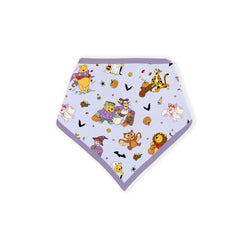 Halloween Bear Pumpkin Bat Bamboo Baby Bib