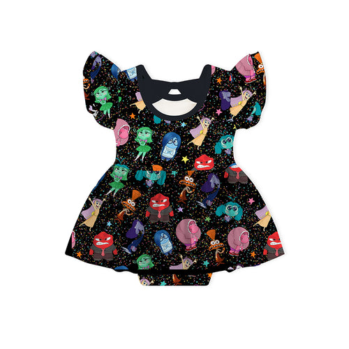 Brain Friend Twirl Dress With Bodysuit
