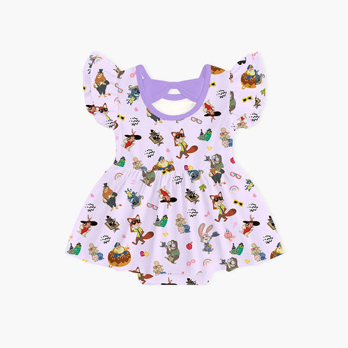 Crazy Zoo Mom&Me Bamboo Family Short Matching Pajamas