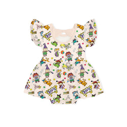 Naughty Diaper Family Twirl Dress With Bodysuit