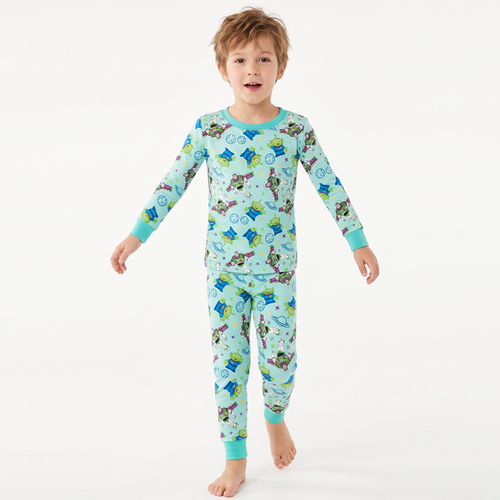 Toy Club Planet Kids Bamboo Two-Piece Pajama Set
