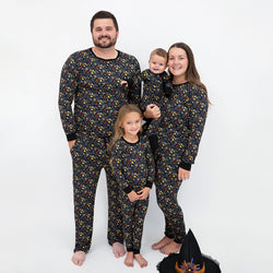 Halloween Witch Sisters Bamboo Family Matching Pajamas