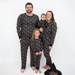 Halloween Witch Sisters Bamboo Family Matching Pajamas