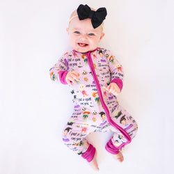 Halloween Three Outlandishly Wild Witches Bamboo Viscose Zippy