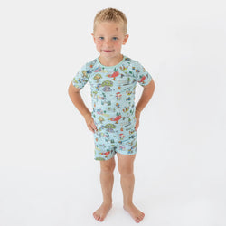 Bear Family Life Kids Bamboo Short Two-Piece Pajama Set