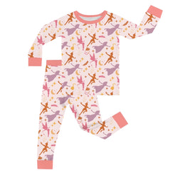 FancyPrince Magic Fairy Kid Bamboo Two-Piece Pajama Set