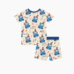 FancyPrince Animal Car Carrot Kids Bamboo Short Two-Piece Pajama Set