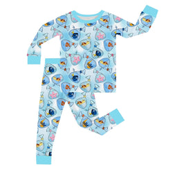 FancyPrince Finding Clownfish Kids Bamboo Two-Piece Pajama Set