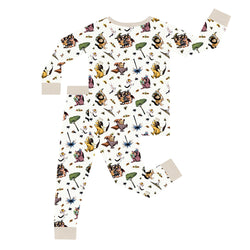 PREORDER FancyPrince Monster Adventure Kid Bamboo Two-Piece Pajama Set