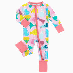 Be Your Own Magical Princess Bamboo Zip Romper