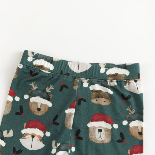 Christmas Bear Deer Kids Bamboo 2 Pieces Pajama Set