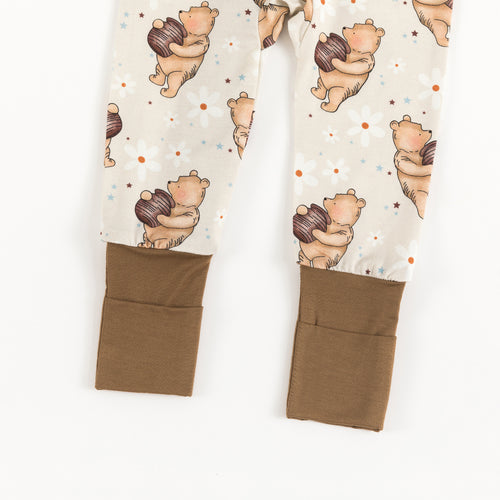 Silly Little Bear Holds the Honey Bamboo Viscose Zippy