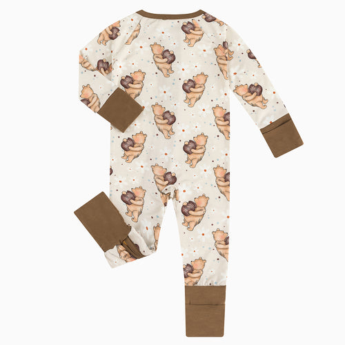 Silly Little Bear Holds the Honey Bamboo Viscose Zippy