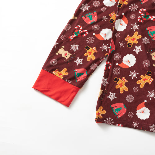 Christmas Red Gift Print Matching Family Pajama Set