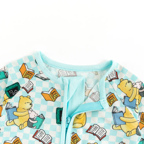 Swim The Ocean Of Knowledge With Little Bear Pattern Bamboo Zippy