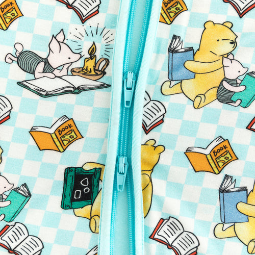 Swim The Ocean Of Knowledge With Little Bear Pattern Bamboo Zippy