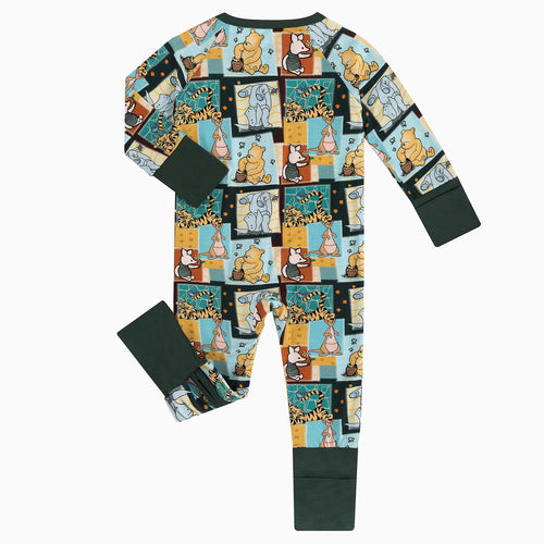 Little Bear & Good Friends Print Bamboo Viscose Convertible Zippy