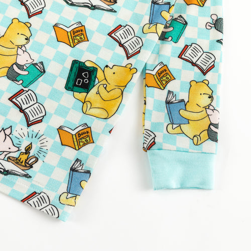 Swim The Ocean Of Knowledge With Little Bear Pattern Bamboo Pajama Set