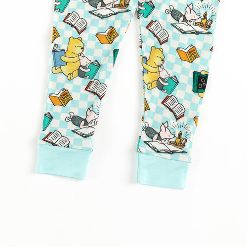 Swim The Ocean Of Knowledge With Little Bear Pattern Bamboo Pajama Set