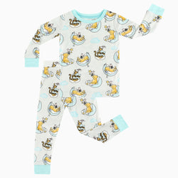 Little Bear's Wonderful Dream Long Sleeve Pajama Set For Kids