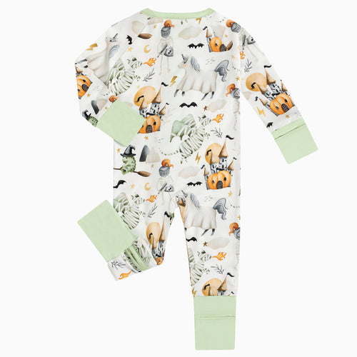 Halloween Unicorns Bamboo Zippy Romper