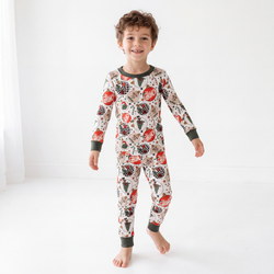 Christmas Sale Tree Green Guy Bamboo Two-Piece Pajama Set