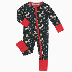 Christmas Gift Newborn Baby 2 Way Zipper Romper