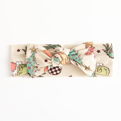 Christmas Green Guy Baby Girl Headbands