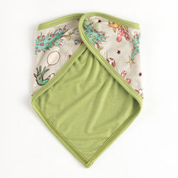 Christmas Tree Green Guy Deer Baby Bib