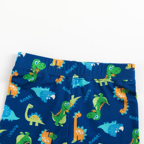 Today’s Deals Prehistoric Friends Dinosaur Two-Piece Bamboo Viscose Pajama Set