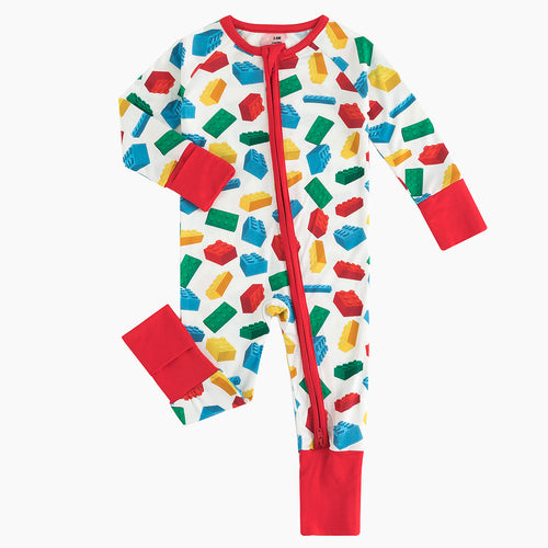 Baby Toy Print Bamboo Viscose Zippy