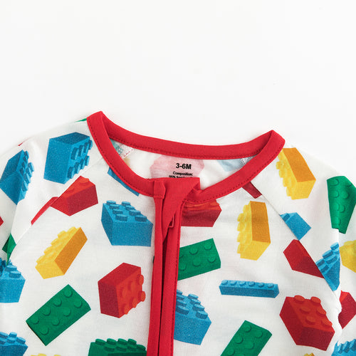 Baby Toy Print Bamboo Viscose Zippy