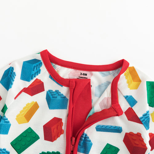 Baby Toy Print Bamboo Viscose Zippy