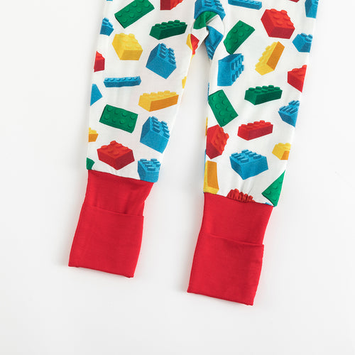 Baby Toy Print Bamboo Viscose Zippy