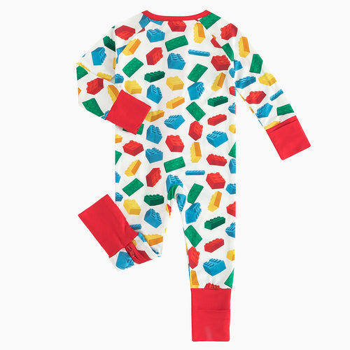 Baby Toy Print Bamboo Viscose Zippy