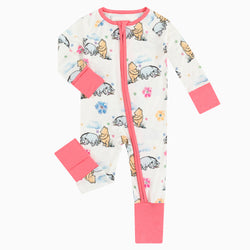 Black Friday Cartoon Bears & Donkeys Pattern Bamboo Baby Pajama