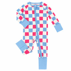 The Free Checkerboard Dream Bamboo Romper