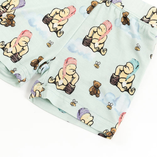 Silly Little Bear Bamboo Shorts Set