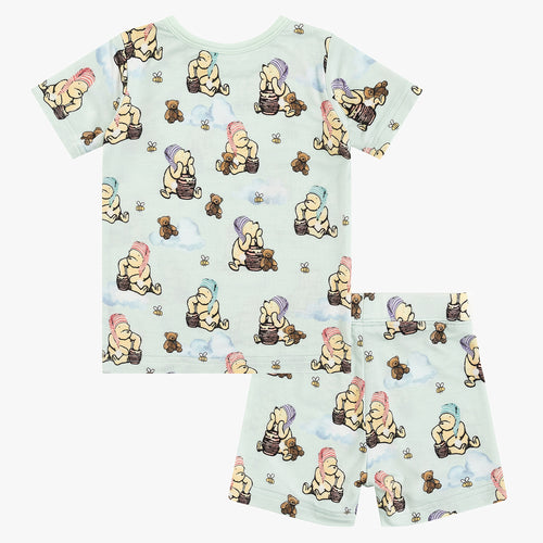 Silly Little Bear Bamboo Shorts Set