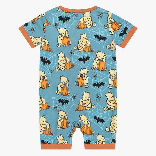 Inspiring Bear Print Zipper Pajamas for Baby